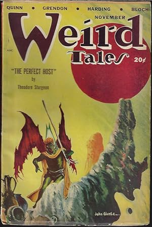 Seller image for WEIRD TALES: November, Nov. 1948 for sale by Books from the Crypt