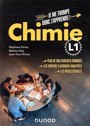 je me trompe, donc j'apprends ! : chimie ; L1