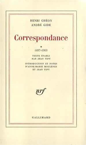 Seller image for correspondance t.1 ; 1897-1903 ; t.2 ; 1904-1944 for sale by Chapitre.com : livres et presse ancienne
