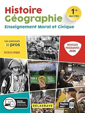 Image du vendeur pour histoire gographie EMC ; 1ere bac pro ; pochette lve (dition 2020) mis en vente par Chapitre.com : livres et presse ancienne