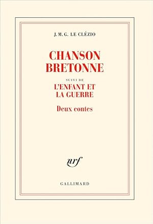 chanson bretonne ; l'enfant et la guerre