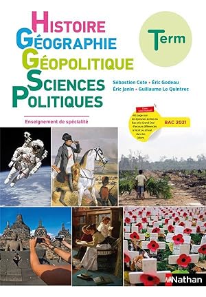 histoire-géographie, géopolitique, sciences politiques - terminale - livre de l'élève (édition 2020)