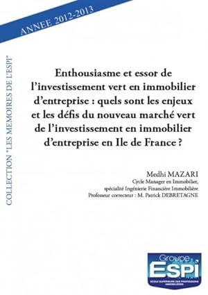 enthousiasme et essor de l'investissement vert en immobilier d'entreprise : quels sont les enjeux...