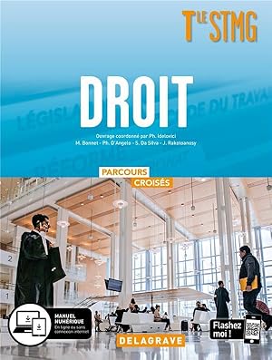 parcours croisés : droit ; terminale STMG ; manuel de l'élève (édition 2020)