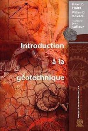 Image du vendeur pour Introduction  la gotechnique mis en vente par Chapitre.com : livres et presse ancienne