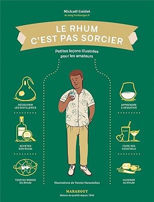 le rhum c'est pas sorcier ; petites leçons illustrées pour les amateurs