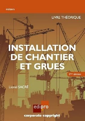 installation de chantier et grues ; livre théorique