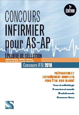 Image du vendeur pour concours infirmier pour AS-AP; preuves de slection ; (concours IFSI 2018) mis en vente par Chapitre.com : livres et presse ancienne