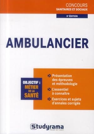 ambulancier (édition 2013)