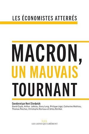 Bild des Verkufers fr Macron, un mauvais tournant zum Verkauf von Chapitre.com : livres et presse ancienne