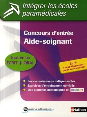 Image du vendeur pour Concours d'entre aide-soignant mis en vente par Chapitre.com : livres et presse ancienne