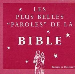 Les plus belles "paroles" de la Bible