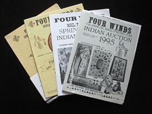 Seller image for Four Winds. Collection of Indian Auction Catalogs 1986 - 1995. Catalog 1986 / 25th Anniversary Issue 1994 / Spring Mini Auction 1995 / Indian Auction 1995. for sale by Verlag + Antiquariat Nikolai Lwenkamp