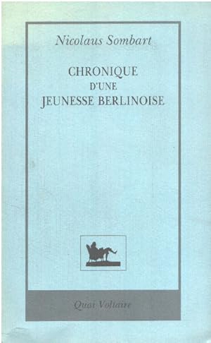 Chronique d'une jeunesse berlinoise : 1933-1943