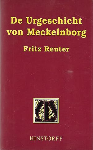 Seller image for De Urgeschicht von Meckelnborg for sale by Antiquariat Christian Wulff