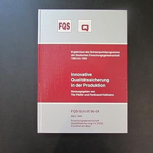 Seller image for Innovative Qualittssicherung in der Produktion for sale by Bookstore-Online