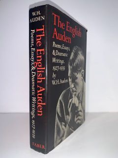 Bild des Verkufers fr The English Auden: Poems, Essays and Dramatic Writings 1927-1939 zum Verkauf von Roy Turner Books