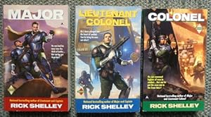 DIRIGENT MERCENARY CORPS SERIES - FINAL 3 VOLUMES. 1. MAJOR. 2. LIEUTENANT COLONEL. 3. COLONEL. 3...