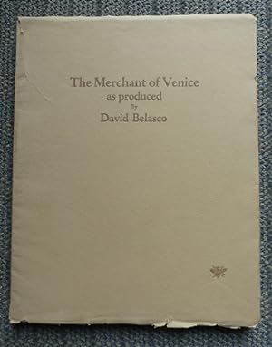 A SOUVENIR OF SHAKESPEARE'S MERCHANT OF VENICE. AS PRESENTED BY DAVID BELASCO AT THE LYCEUM THEAT...