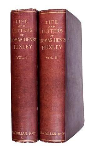 Image du vendeur pour Life and Letters of Thomas Henry Huxley. 2 vols. mis en vente par Jarndyce, The 19th Century Booksellers