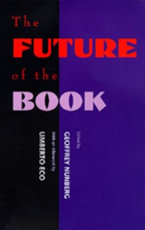 Imagen del vendedor de Future of the Book a la venta por GreatBookPricesUK