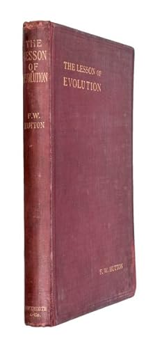 Bild des Verkufers fr The Lesson of Evolution. zum Verkauf von Jarndyce, The 19th Century Booksellers