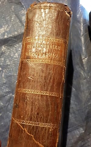 Seller image for Dictionnaire geographique portatif for sale by Livres 1500-1945 sur la Marine les dcouvertes