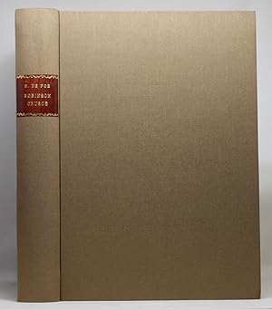 Image du vendeur pour ROBINSON CRUSOÉ précédé d'une notice sur la vie et les ouvrages de l'auteur. Illustré de cent gravures. mis en vente par Librairie de l'Univers