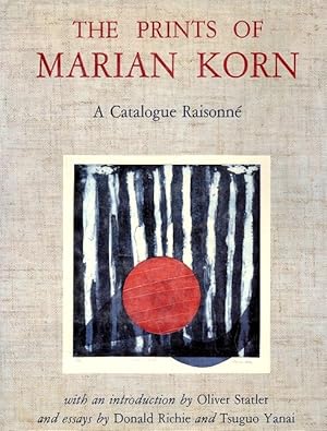 Seller image for The Prints of Marian Korn: A Catalogue Raisonne for sale by LEFT COAST BOOKS