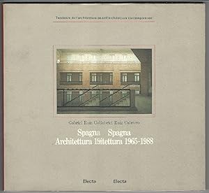 Image du vendeur pour Spagna. Architettura 1965-1988. mis en vente par Libreria Antiquaria Palatina