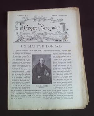 La croix de Lorraine - N°41 8 Octobre 1905