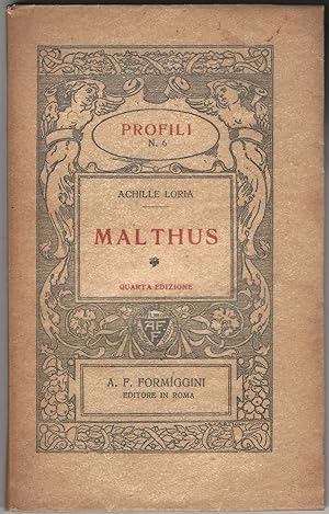 Malthus. Quarta edizione.