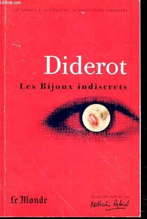 Bild des Verkufers fr Diderot : Les bijoux indiscrets (Collection : "Les Grands Classiques de la Littrature Libertine" n1) zum Verkauf von Le-Livre