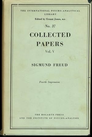 SIGMUND FREUD COLLECTED PAPERS VOLUME V (vOLUME 5)