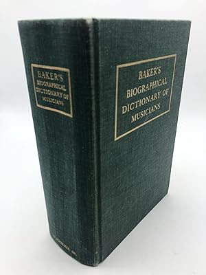 Seller image for Bakers Biographical Dictionary of Musicians for sale by Shadyside Books