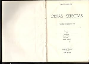 Imagen del vendedor de OBRAS COMPLETAS. VOLUMEN SEGUNDO. FRAUDE. DIAS JUVENILES. LOS ESTUDIANTES, LA PRIMAVERA Y EL AMOR. LA MUJER DIVIDIDA. a la venta por Librera Javier Fernndez