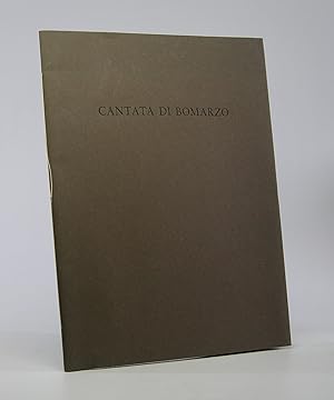 Bild des Verkufers fr Cantata di Bomarzo; traduzione di Francesco Tentori Montalto zum Verkauf von Locus Solus Rare Books (ABAA, ILAB)