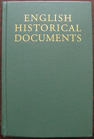 English Historical Documents: Volume 3 1189-1327