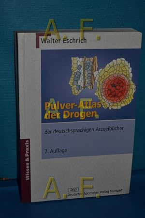 Image du vendeur pour Pulver-Atlas der Drogen der deutschsprachigen Arzneibcher. von / Wissen und Praxis mis en vente par Antiquarische Fundgrube e.U.