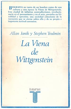 Imagen del vendedor de LA VIENA DE WITTGENSTEIN. a la venta por Llibres de Companyia