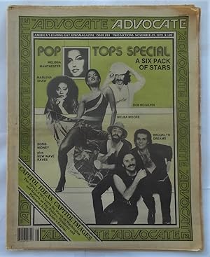 Image du vendeur pour The Advocate (Issue No. 281, November 29, 1979): America's Leading Gay Newsmagazine (Newsprint Magazine) (Formerly, The Los Angeles Advocate) mis en vente par Bloomsbury Books