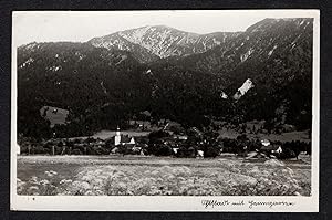 "Ohlstadt mit Heimgarten" - Oberbayern Garmisch-Partenkirchen Postkarte Ansichtskarte Foto Photo