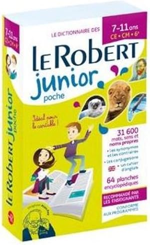 le Robert junior : dictionnaire poche : CE,/CM/6e : 7/11 ans (édition 2020)