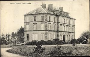 Ansichtskarte / Postkarte Devay Nièvre, Le Chateau