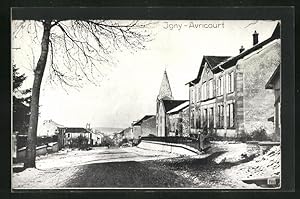 Carte postale Igny-Avricourt, vue partielle