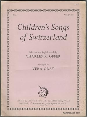 Children's Songs Of Switzerland