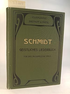 Bild des Verkufers fr Geistliches Liederbuch fr das musikalische Haus / (Nr.1094) Eine Sammlung der besten geistlichen Lieder aus Vergangenheit und Gegenwart fr eine 1 Singstimme mit Klavierbegleitung zum Verkauf von ANTIQUARIAT Franke BRUDDENBOOKS