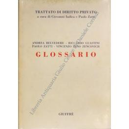 Bild des Verkufers fr Glossario zum Verkauf von Libreria Antiquaria Giulio Cesare di Daniele Corradi