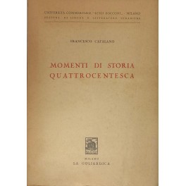 Immagine del venditore per Momenti di storia quattrocentesca venduto da Libreria Antiquaria Giulio Cesare di Daniele Corradi
