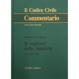 Imagen del vendedor de Il registro delle imprese. Artt. 2188-2202 a la venta por Libreria Antiquaria Giulio Cesare di Daniele Corradi